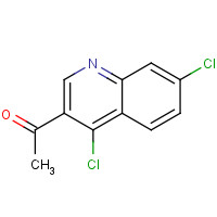 21168-63-8 1-(4,7-dichloroquinolin-3-yl)ethanone chemical structure