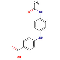 852927-26-5 4-(4-acetamidoanilino)benzoic acid chemical structure