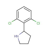 383127-39-7 2-(2,6-dichlorophenyl)pyrrolidine chemical structure