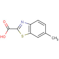 3507-18-4 6-methyl-1,3-benzothiazole-2-carboxylic acid chemical structure