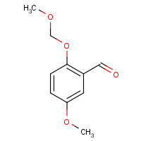 73220-20-9 5-methoxy-2-(methoxymethoxy)benzaldehyde chemical structure