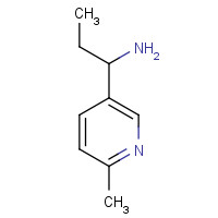 867010-66-0 1-(6-methylpyridin-3-yl)propan-1-amine chemical structure
