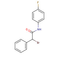 680213-42-7 2-bromo-N-(4-fluorophenyl)-2-phenylacetamide chemical structure