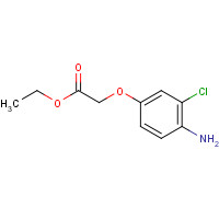 1706-79-2 ethyl 2-(4-amino-3-chlorophenoxy)acetate chemical structure