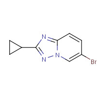 1286784-42-6 6-bromo-2-cyclopropyl-[1,2,4]triazolo[1,5-a]pyridine chemical structure