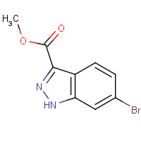 885278-42-2 methyl 6-bromo-1H-indazole-3-carboxylate chemical structure