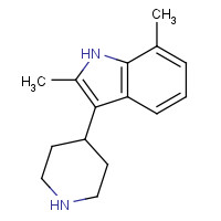 1413530-09-2 2,7-dimethyl-3-piperidin-4-yl-1H-indole chemical structure