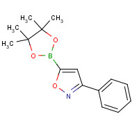 374715-22-7 3-phenyl-5-(4,4,5,5-tetramethyl-1,3,2-dioxaborolan-2-yl)-1,2-oxazole chemical structure