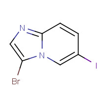 1146615-52-2 3-bromo-6-iodoimidazo[1,2-a]pyridine chemical structure