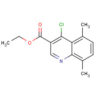 338954-51-1 ethyl 4-chloro-5,8-dimethylquinoline-3-carboxylate chemical structure