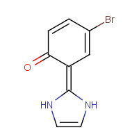 289506-17-8 4-bromo-6-(1,3-dihydroimidazol-2-ylidene)cyclohexa-2,4-dien-1-one chemical structure