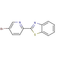 1365756-89-3 2-(5-bromopyridin-2-yl)-1,3-benzothiazole chemical structure