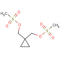 136476-38-5 [1-(methylsulfonyloxymethyl)cyclopropyl]methyl methanesulfonate chemical structure