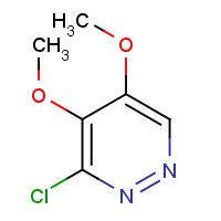 2096-22-2 3-chloro-4,5-dimethoxypyridazine chemical structure