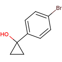 109240-30-4 1-(4-bromophenyl)cyclopropan-1-ol chemical structure