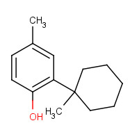16152-65-1 4-methyl-2-(1-methylcyclohexyl)phenol chemical structure