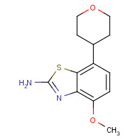 554411-25-5 4-methoxy-7-(oxan-4-yl)-1,3-benzothiazol-2-amine chemical structure