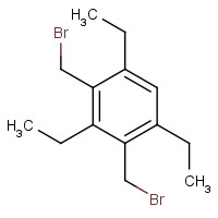 190779-61-4 2,4-bis(bromomethyl)-1,3,5-triethylbenzene chemical structure