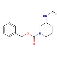 1159982-25-8 benzyl 3-(methylamino)piperidine-1-carboxylate chemical structure