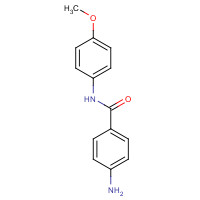 891-35-0 4-amino-N-(4-methoxyphenyl)benzamide chemical structure
