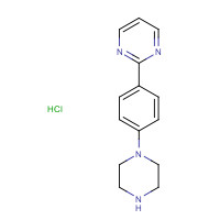 1056624-11-3 2-(4-piperazin-1-ylphenyl)pyrimidine;hydrochloride chemical structure