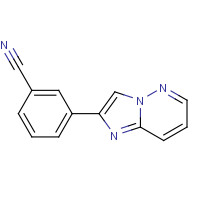 1149380-46-0 3-imidazo[1,2-b]pyridazin-2-ylbenzonitrile chemical structure
