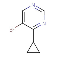 1346697-39-9 5-bromo-4-cyclopropylpyrimidine chemical structure