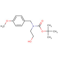 913642-31-6 tert-butyl N-(2-hydroxyethyl)-N-[(4-methoxyphenyl)methyl]carbamate chemical structure