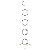 137529-41-0 1,2,3-trifluoro-5-[4-[4-(4-propylcyclohexyl)cyclohexyl]phenyl]benzene chemical structure