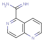 1179532-97-8 1,6-naphthyridine-5-carboximidamide chemical structure