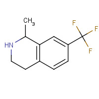 625128-25-8 1-methyl-7-(trifluoromethyl)-1,2,3,4-tetrahydroisoquinoline chemical structure