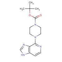 121370-68-1 tert-butyl 4-(1H-imidazo[4,5-c]pyridin-4-yl)piperazine-1-carboxylate chemical structure