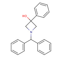 40320-62-5 1-benzhydryl-3-phenylazetidin-3-ol chemical structure