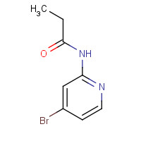 1285530-55-3 N-(4-bromopyridin-2-yl)propanamide chemical structure