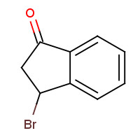 40774-41-2 3-bromo-2,3-dihydroinden-1-one chemical structure