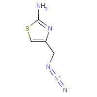 640767-57-3 4-(azidomethyl)-1,3-thiazol-2-amine chemical structure