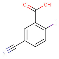 219841-92-6 5-cyano-2-iodobenzoic acid chemical structure