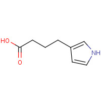 30000-61-4 4-(1H-pyrrol-3-yl)butanoic acid chemical structure