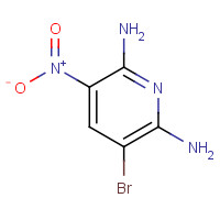 135513-86-9 3-bromo-5-nitropyridine-2,6-diamine chemical structure