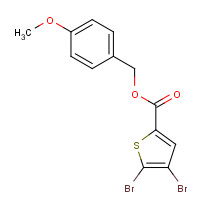 937970-92-8 (4-methoxyphenyl)methyl 4,5-dibromothiophene-2-carboxylate chemical structure