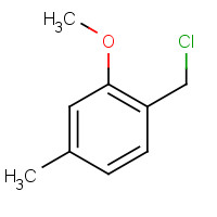 121259-55-0 1-(chloromethyl)-2-methoxy-4-methylbenzene chemical structure
