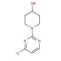 916791-08-7 1-(4-chloropyrimidin-2-yl)piperidin-4-ol chemical structure