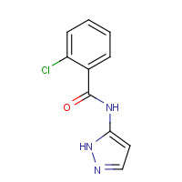 1250009-98-3 2-chloro-N-(1H-pyrazol-5-yl)benzamide chemical structure