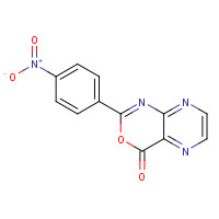 155513-84-1 2-(4-nitrophenyl)pyrazino[2,3-d][1,3]oxazin-4-one chemical structure