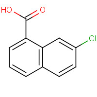 58926-30-0 7-chloronaphthalene-1-carboxylic acid chemical structure