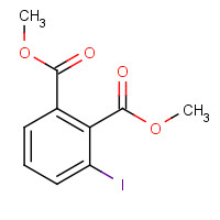 102928-38-1 dimethyl 3-iodobenzene-1,2-dicarboxylate chemical structure