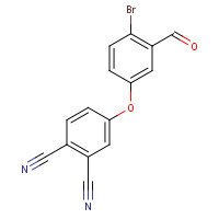 1239518-48-9 4-(4-bromo-3-formylphenoxy)benzene-1,2-dicarbonitrile chemical structure