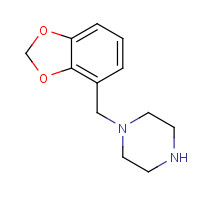 1109275-97-9 1-(1,3-benzodioxol-4-ylmethyl)piperazine chemical structure