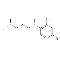 870220-90-9 4-bromo-1-N-[3-(dimethylamino)propyl]-1-N-methylbenzene-1,2-diamine chemical structure