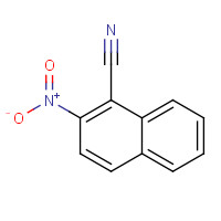 27525-01-5 2-nitronaphthalene-1-carbonitrile chemical structure